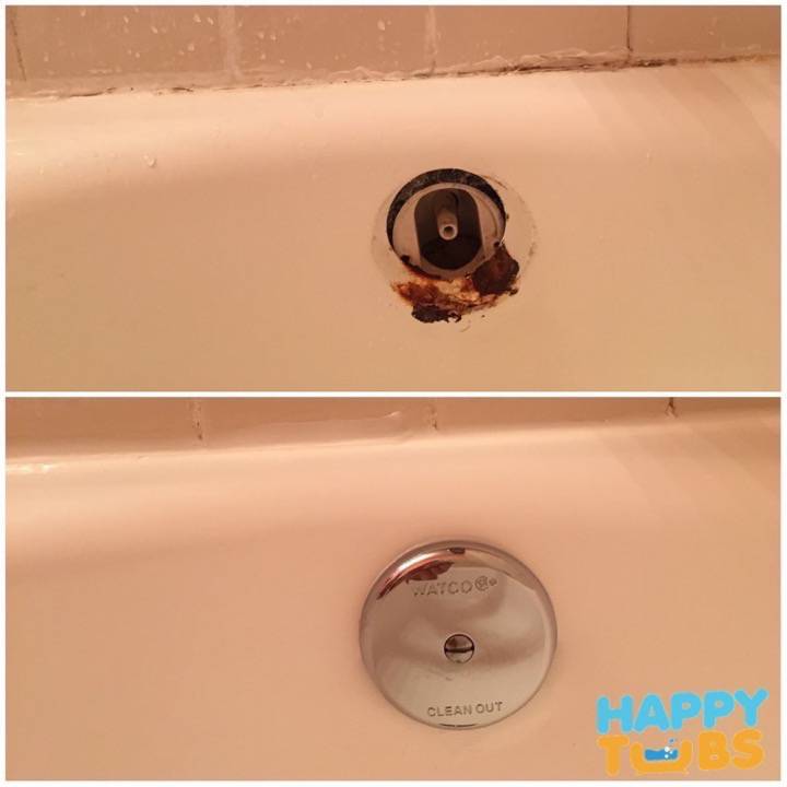 Bathtub Rust Repair in Garland, TX Happy Tubs Bathtub Repair